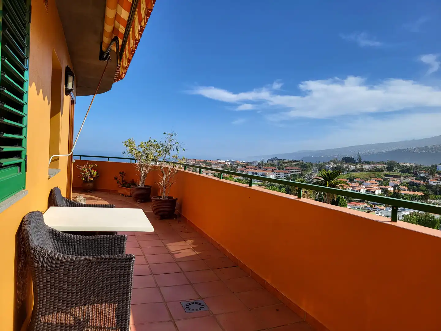 Terraza de Ático de alquiler en Puerto de la Cruz con Aire acondicionado, Terraza y Trastero