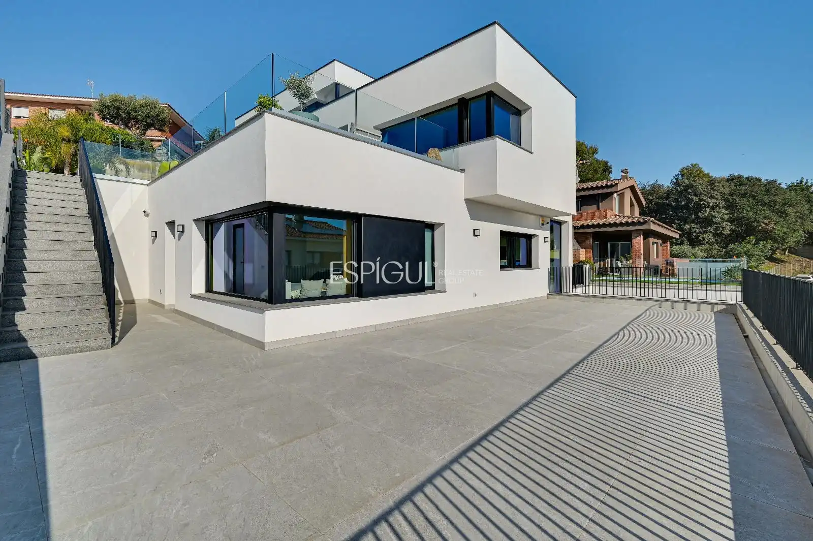 Vista exterior de Casa o xalet en venda en Santa Susanna amb Calefacció, Jardí privat i Terrassa