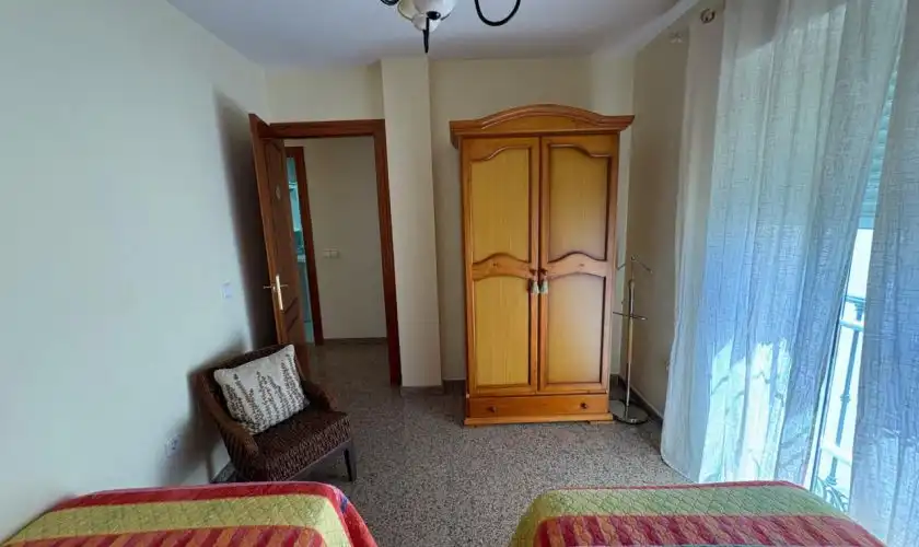Dormitori de Casa adosada en venda en Níjar amb Aire condicionat i Moblat