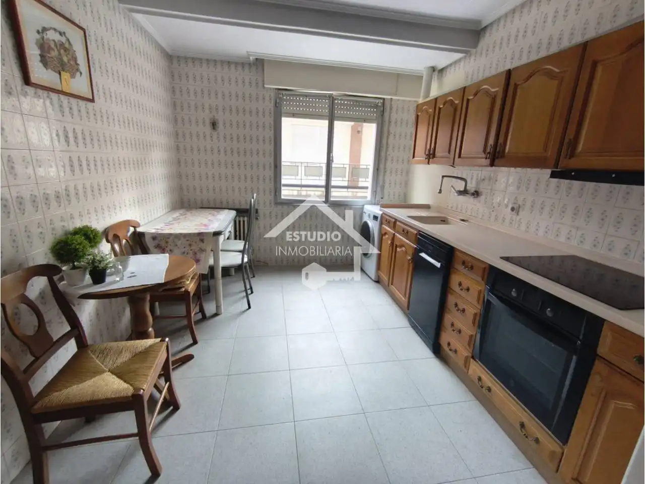 Küche von Wohnung zum Verkauf in Navarrete mit Heizung, Terrasse und Abstellraum