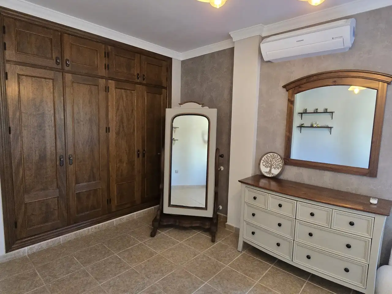 Bedroom of Houses for sale in Viñuela  with Air Conditioner, Terrace and Swimming Pool