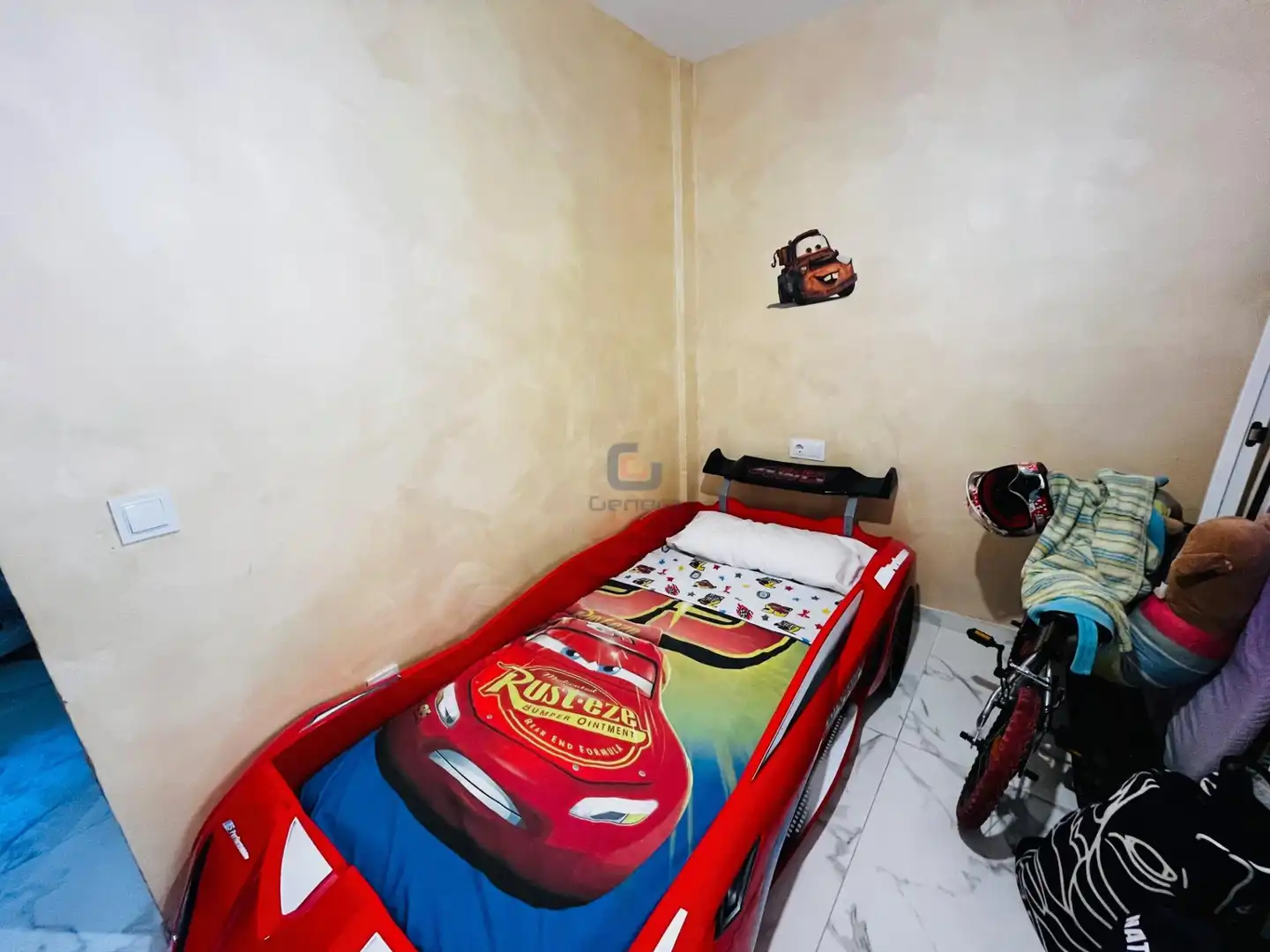 Bedroom of Flat for sale in Alicante / Alacant  with Air Conditioner, Private garden and Community pool