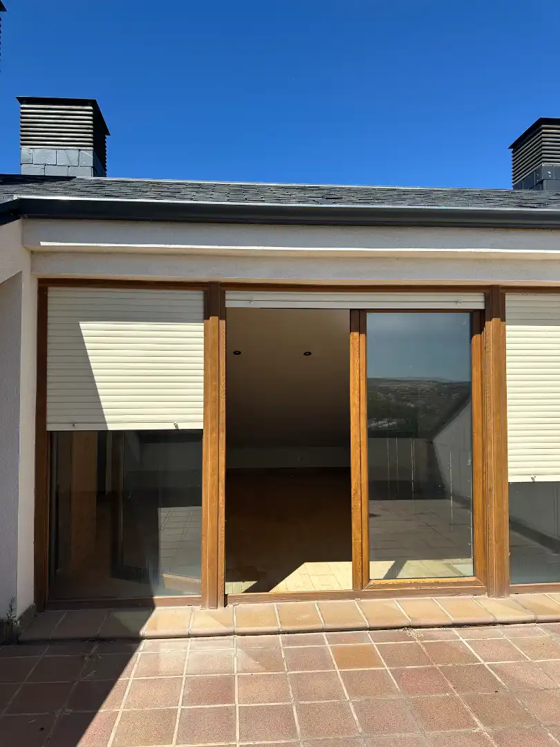Terraza de Casa adosada en venta en Palencia