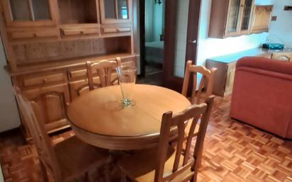 Dining room of Flat to rent in Santiago de Compostela   with Furnished