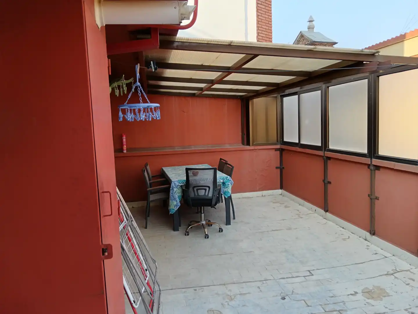 Terrasse von Wohnung zur Miete in Valladolid mit Heizung, Parkett und Terrasse