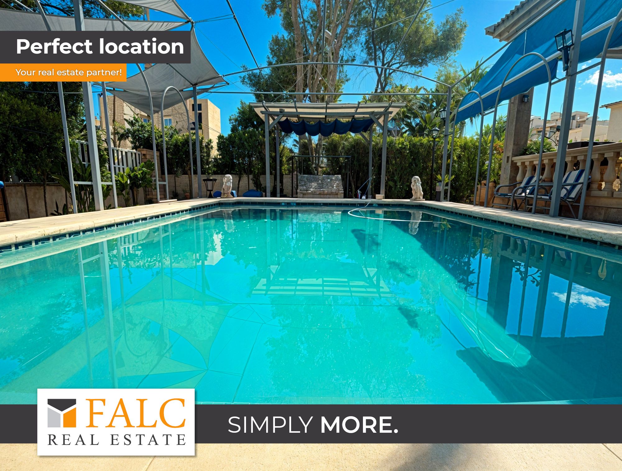 Piscina de Casa o xalet en venda en  Palma de Mallorca amb Jardí privat