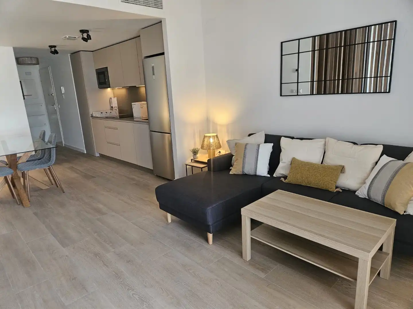 Wohnzimmer von Wohnung zur Miete in Sevilla mit Klimaanlage, Möbliert und Waschmaschine