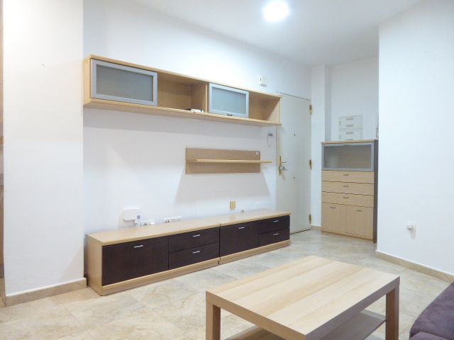 Living room of Apartment for rent in Málaga Capital  with Air Conditioner, Terrace and Furnished