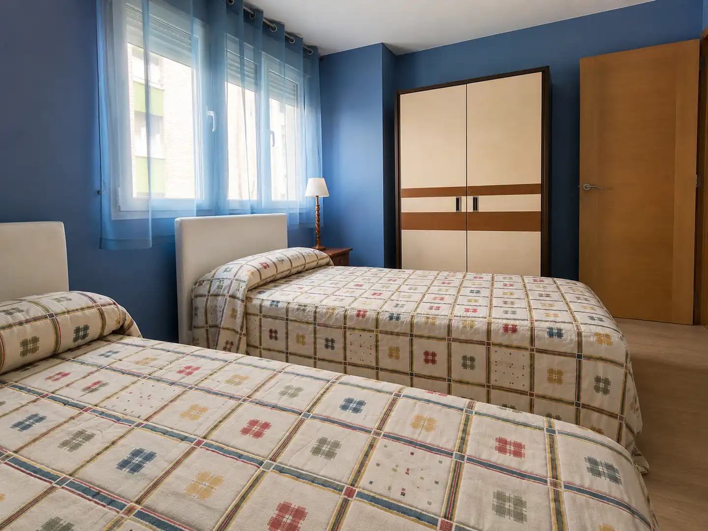 Bedroom of Flat for rent in Gijón   with Heating, Parquet flooring and Storage room