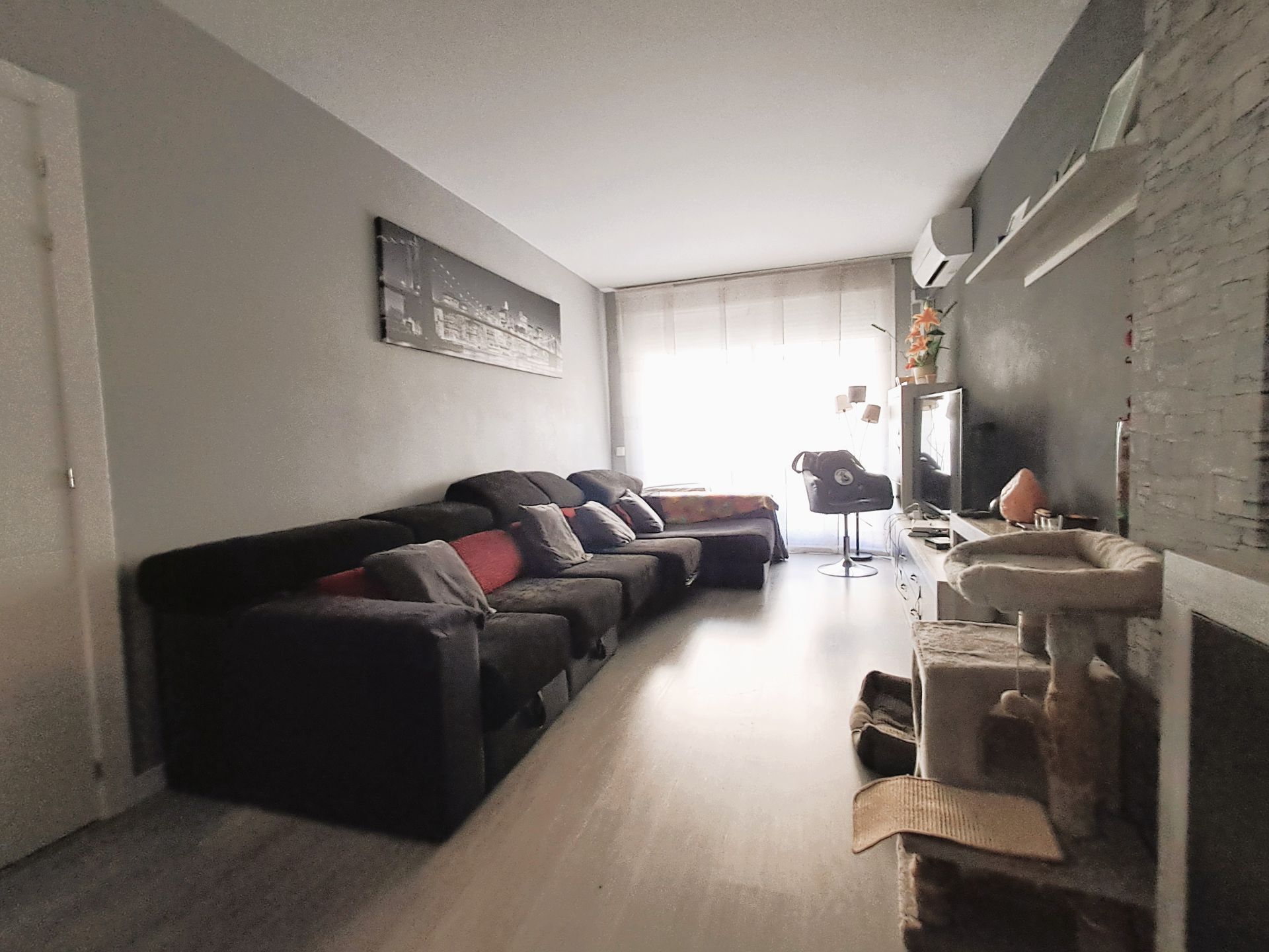 Sala d'estar de Pis en venda en Mataró amb Calefacció i Terrassa