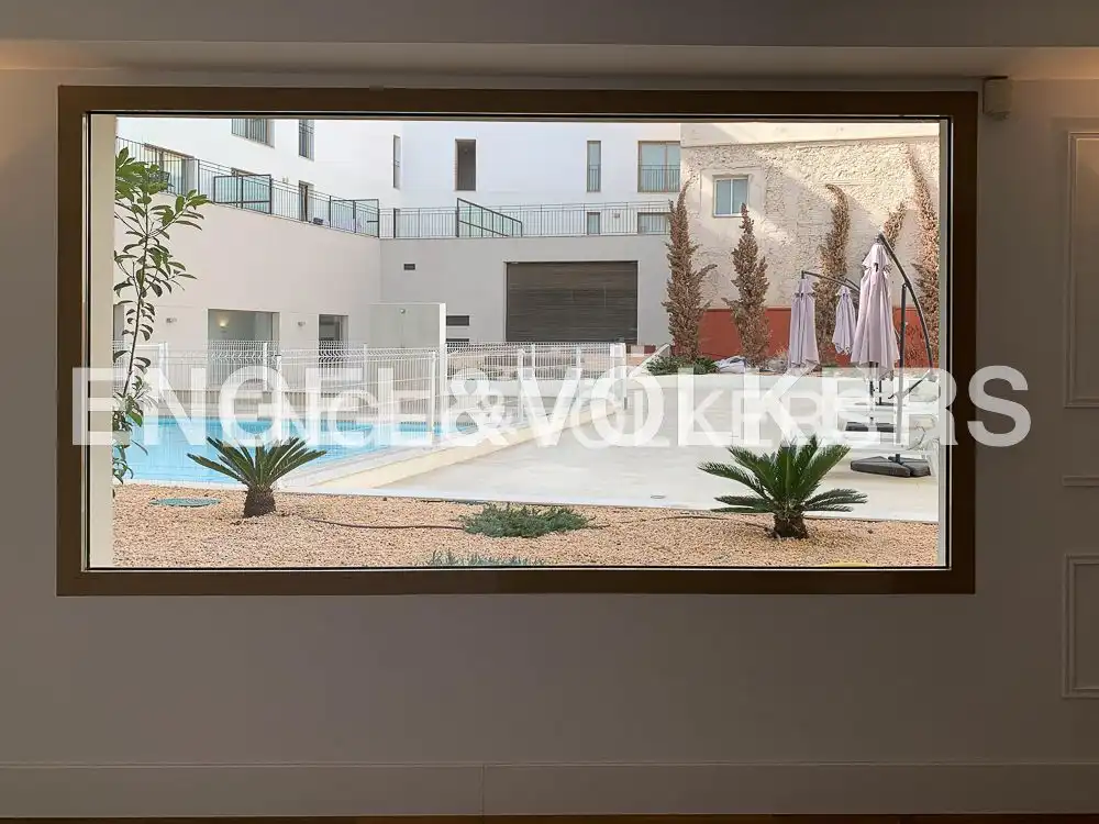 Terrasse von Wohnung zur Miete in Valencia mit Klimaanlage, Heizung und Privatgarten