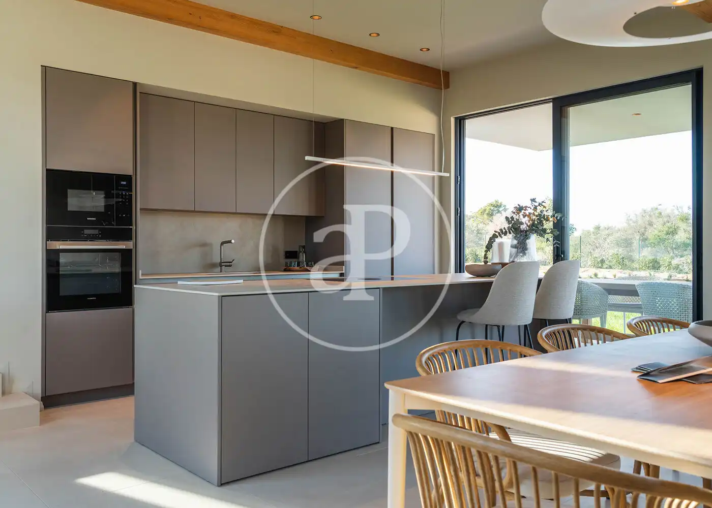 Cocina de Casa o chalet en venta en  Palma de Mallorca con Aire acondicionado, Calefacción y Jardín privado