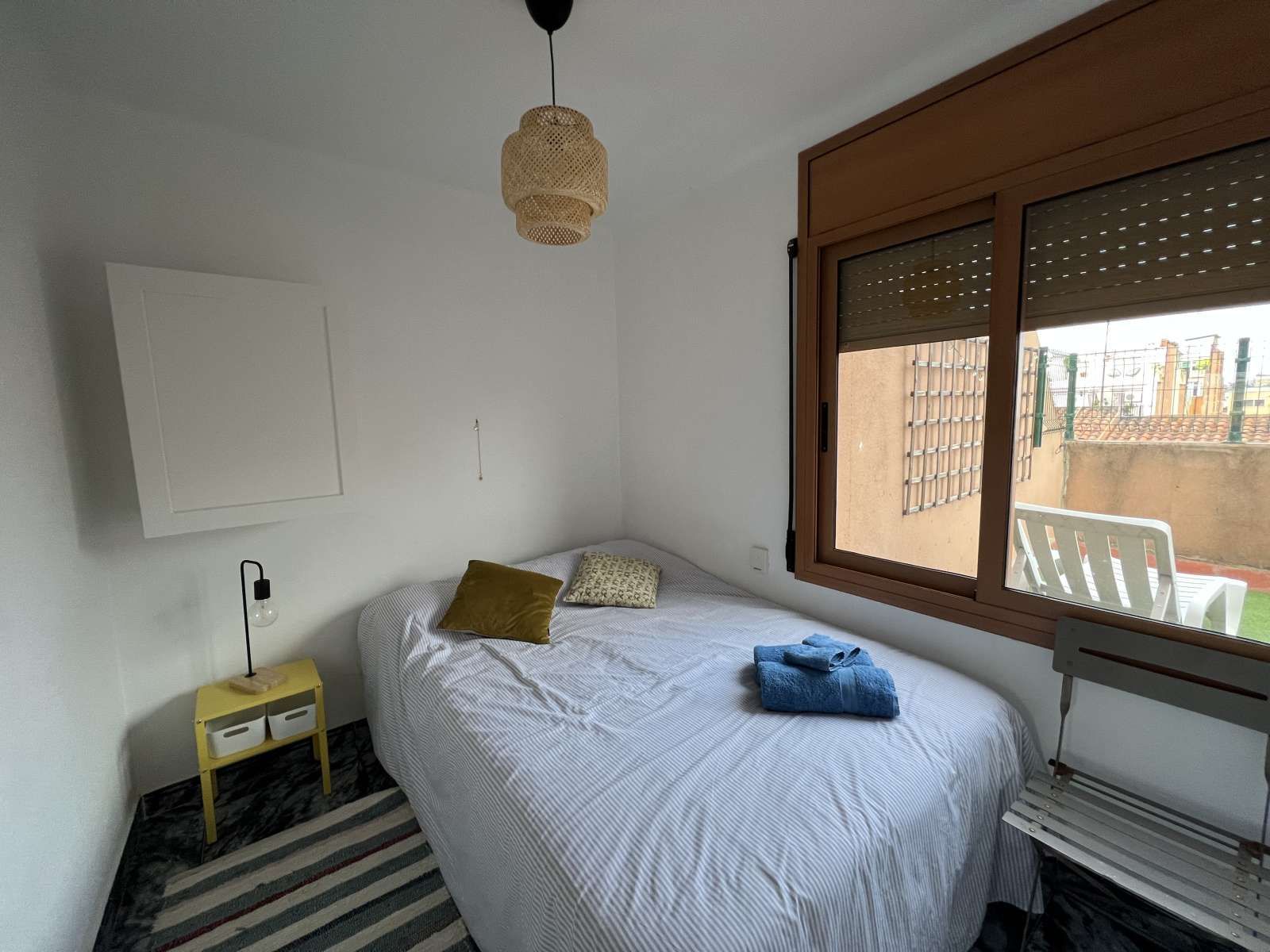 Bedroom of Flat to share in Sant Adrià de Besòs  with Air Conditioner and Terrace