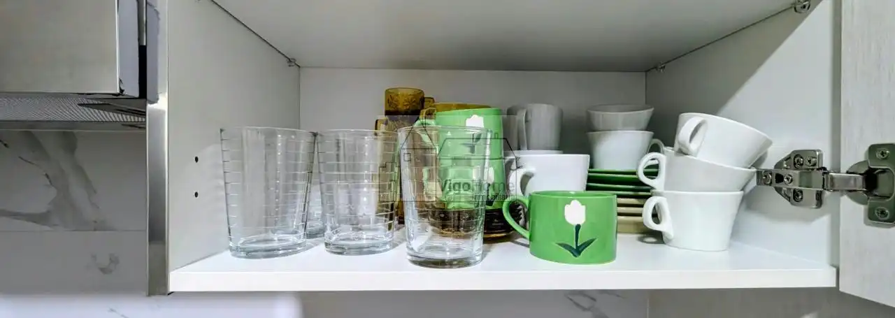 Cocina de Piso de alquiler en Vigo  con Calefacción, Terraza y Amueblado