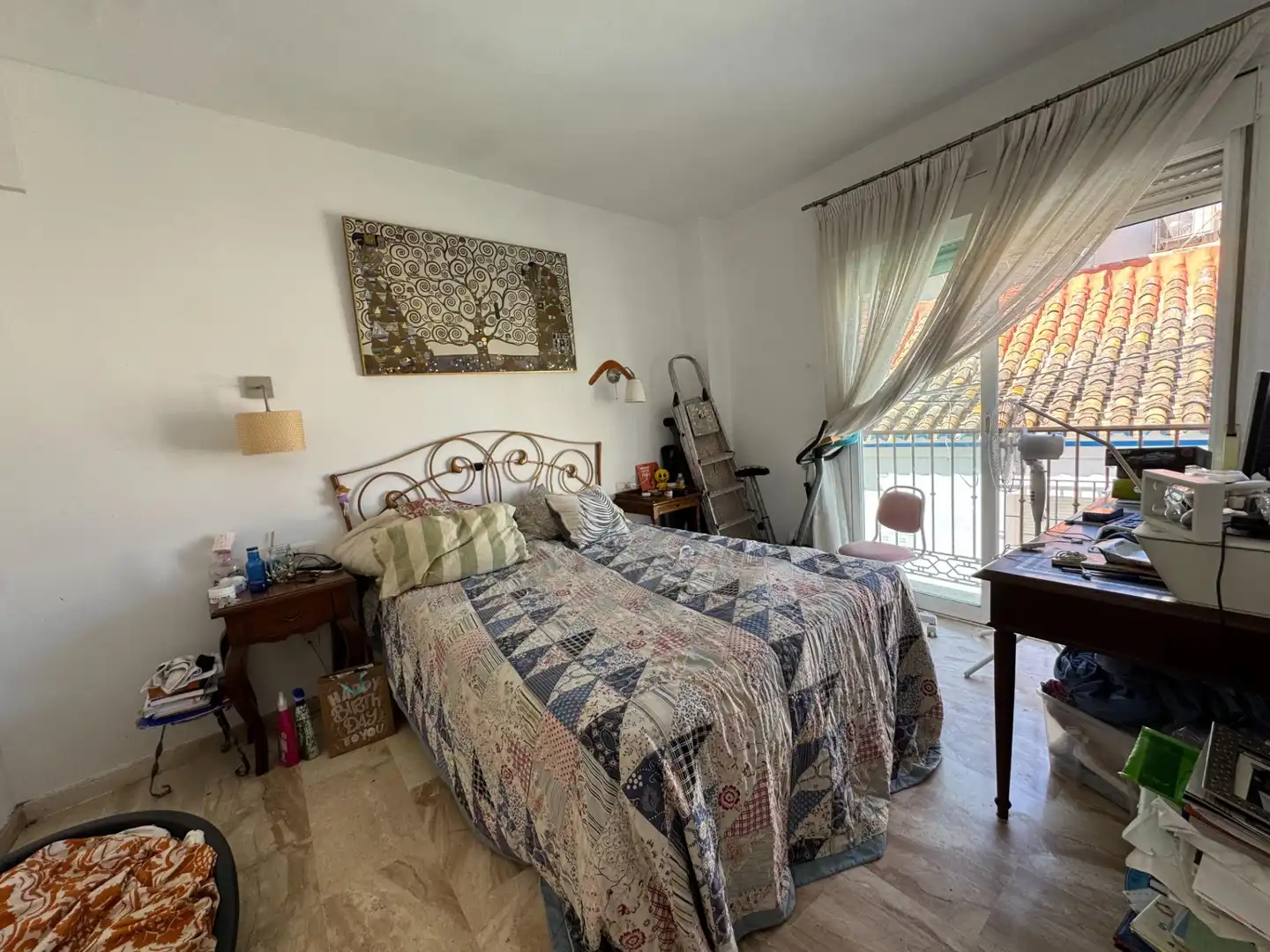 Dormitori de Casa adosada en venda en Málaga amb Aire condicionat i Balcó