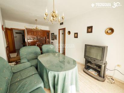 Living room of Flat for sale in  Granada Capital  with Heating and Balcony