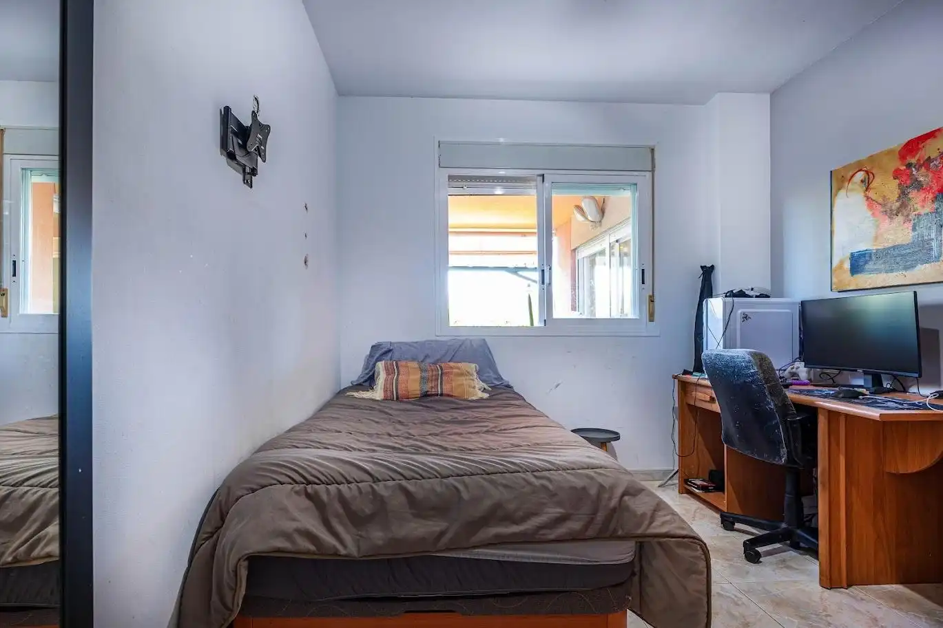 Bedroom of Ground floor for sale in Llucmajor  with Air Conditioner, Private garden and Terrace