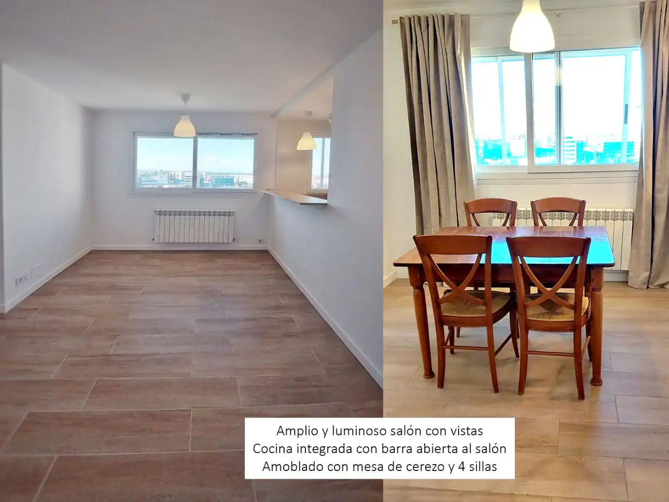 Esszimmer von Wohnung zur Miete in  Madrid Capital