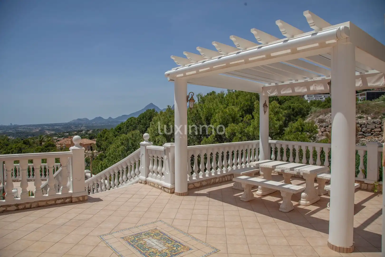 Terrassa de Casa o xalet de lloguer en Altea la Vella