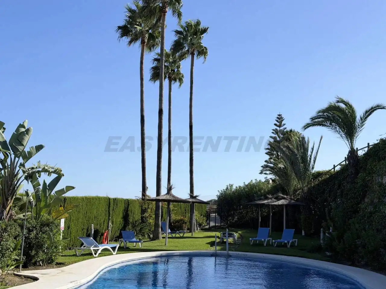 Garden of Detached homes for rent in La Alcaidesa  with Air Conditioner, Terrace and Furnished