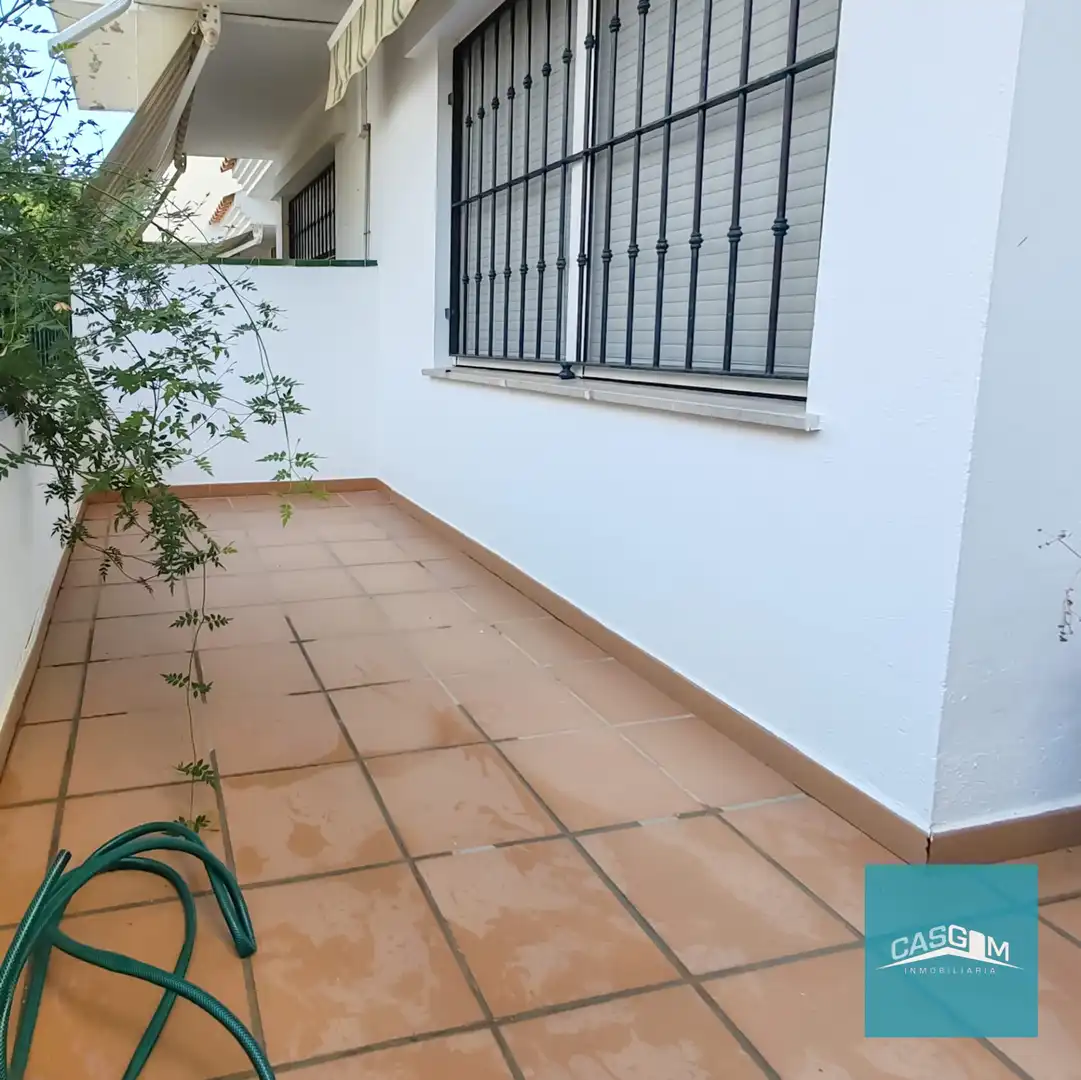Balcony of Houses for rent in Punta Umbría  with Air Conditioner, Terrace and Furnished