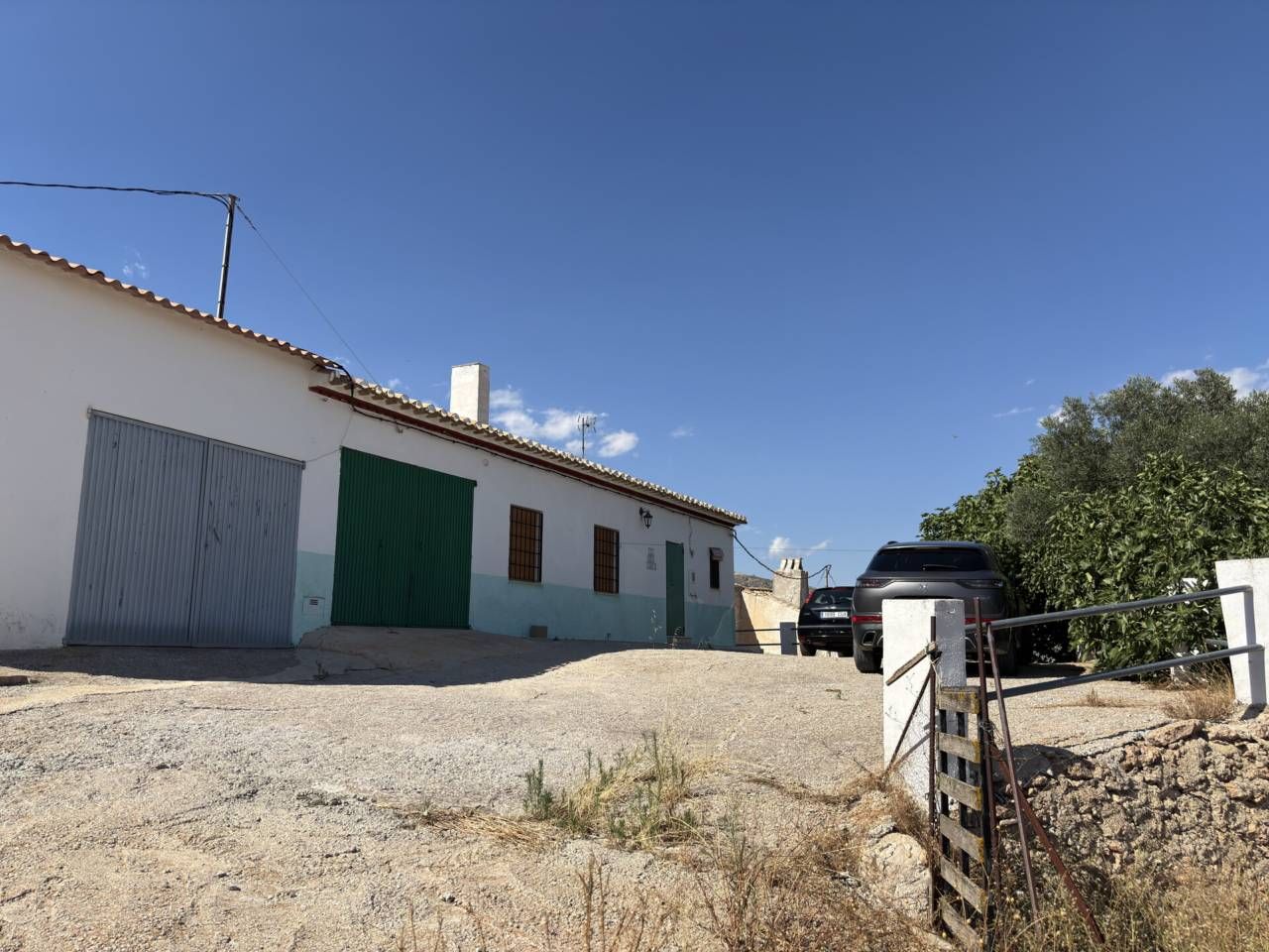 Vista exterior de Finca rústica en venta en María con Calefacción y Jardín privado