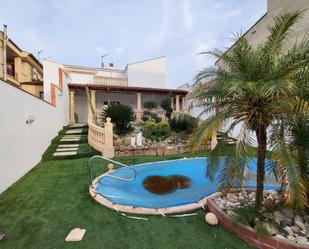 Swimming pool of House or chalet for sale in El Palomar  with Air Conditioner, Terrace and Swimming Pool