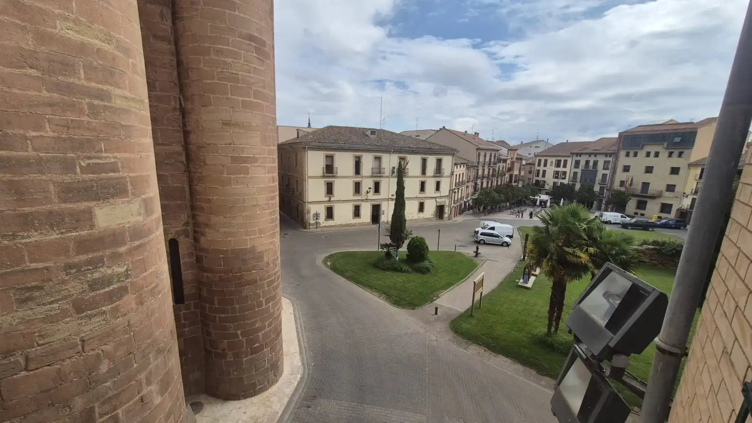 Vista exterior de Piso en venta en Nájera con Calefacción, Trastero y Amueblado