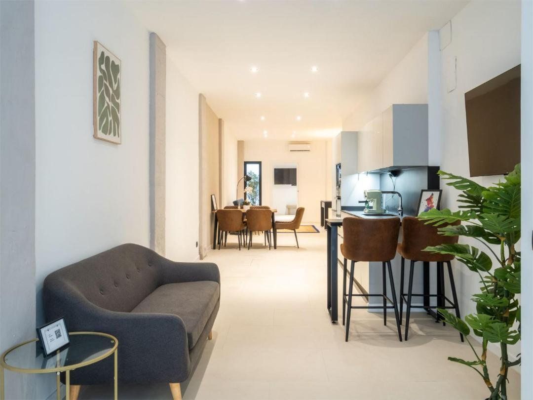 Sala de estar de Piso en venta en  Valencia Capital con Aire acondicionado, Calefacción y Amueblado