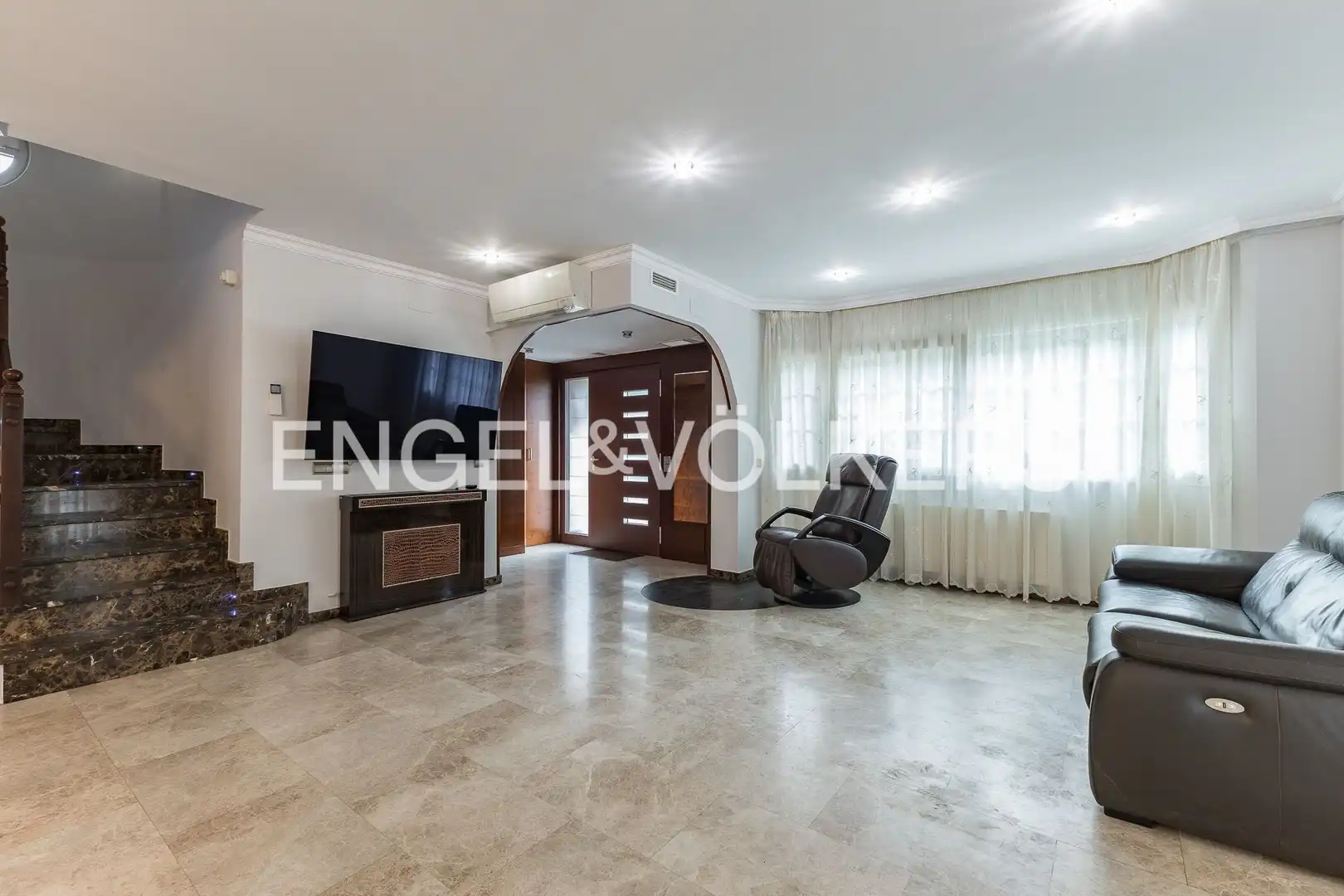 Sala d'estar de Casa o xalet de lloguer en Gavà amb Aire condicionat, Calefacció i Jardí privat