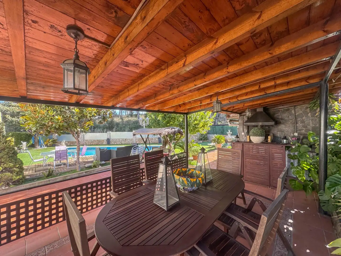 Terraza de Casa o chalet en venta en Sant Esteve Sesrovires con Aire acondicionado, Calefacción y Balcón