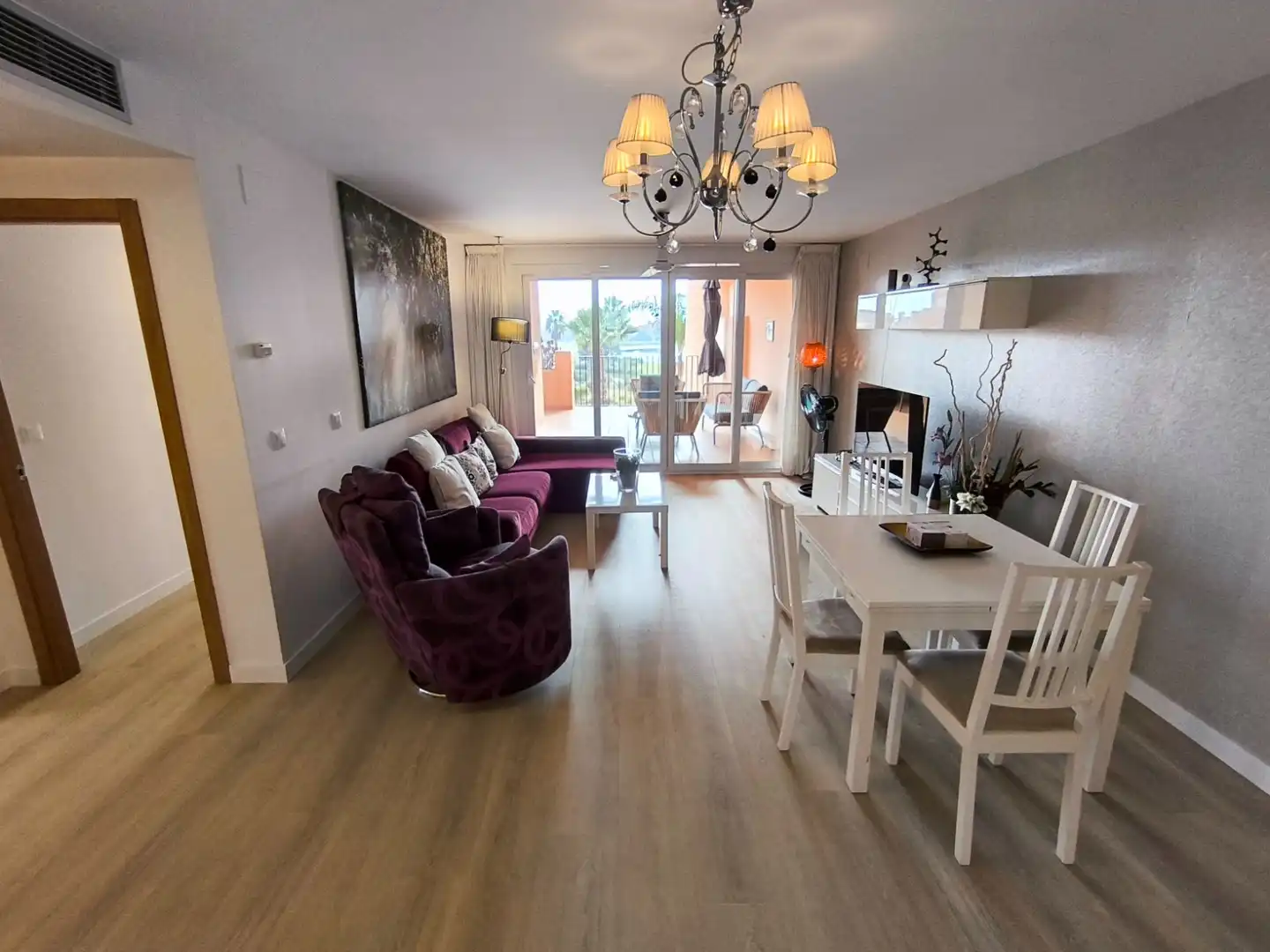 Sala d'estar de Apartament en venda en Torre-Pacheco amb Aire condicionat, Calefacció i Terrassa