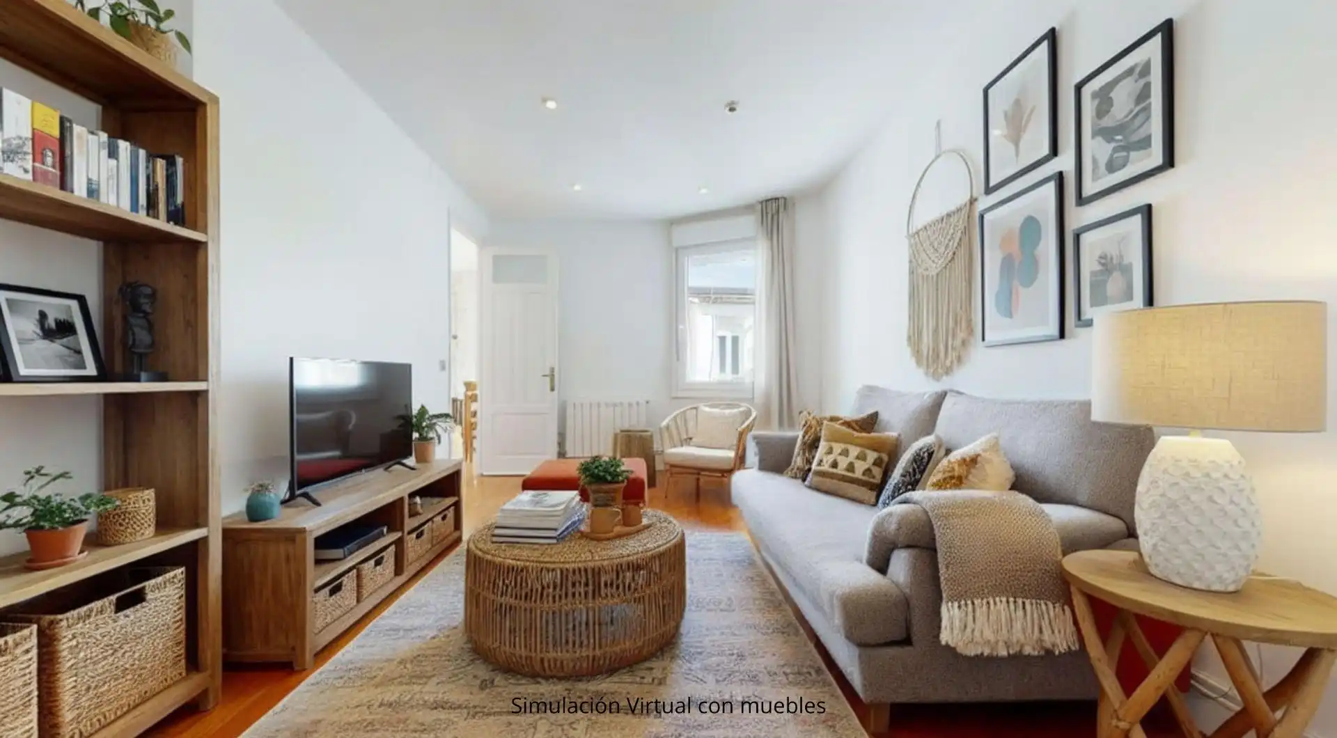 Sala de estar de Ático en venta en Bilbao  con Calefacción, Terraza y Balcón