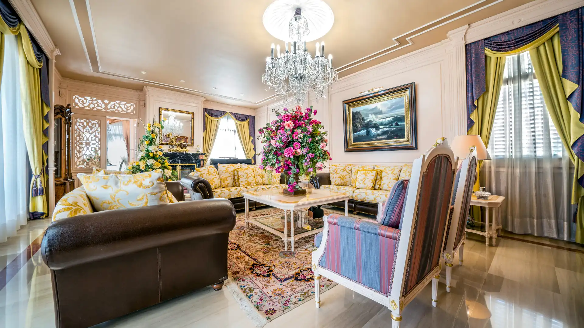 Sala de estar de Casa o chalet en venta en Matadepera con Aire acondicionado, Calefacción y Jardín privado
