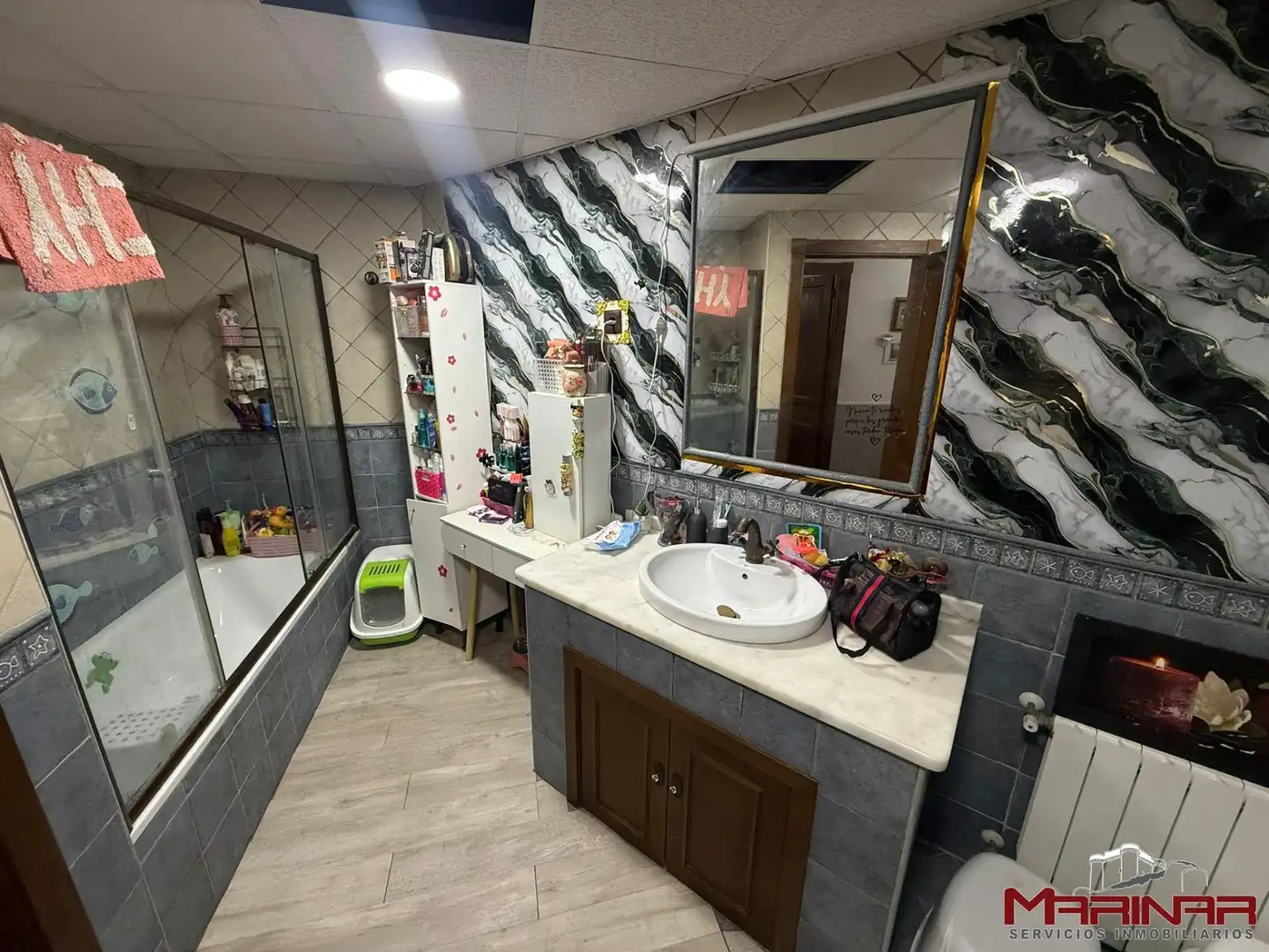 Baño de Casa adosada en venta en Seseña con Aire acondicionado, Calefacción y Trastero