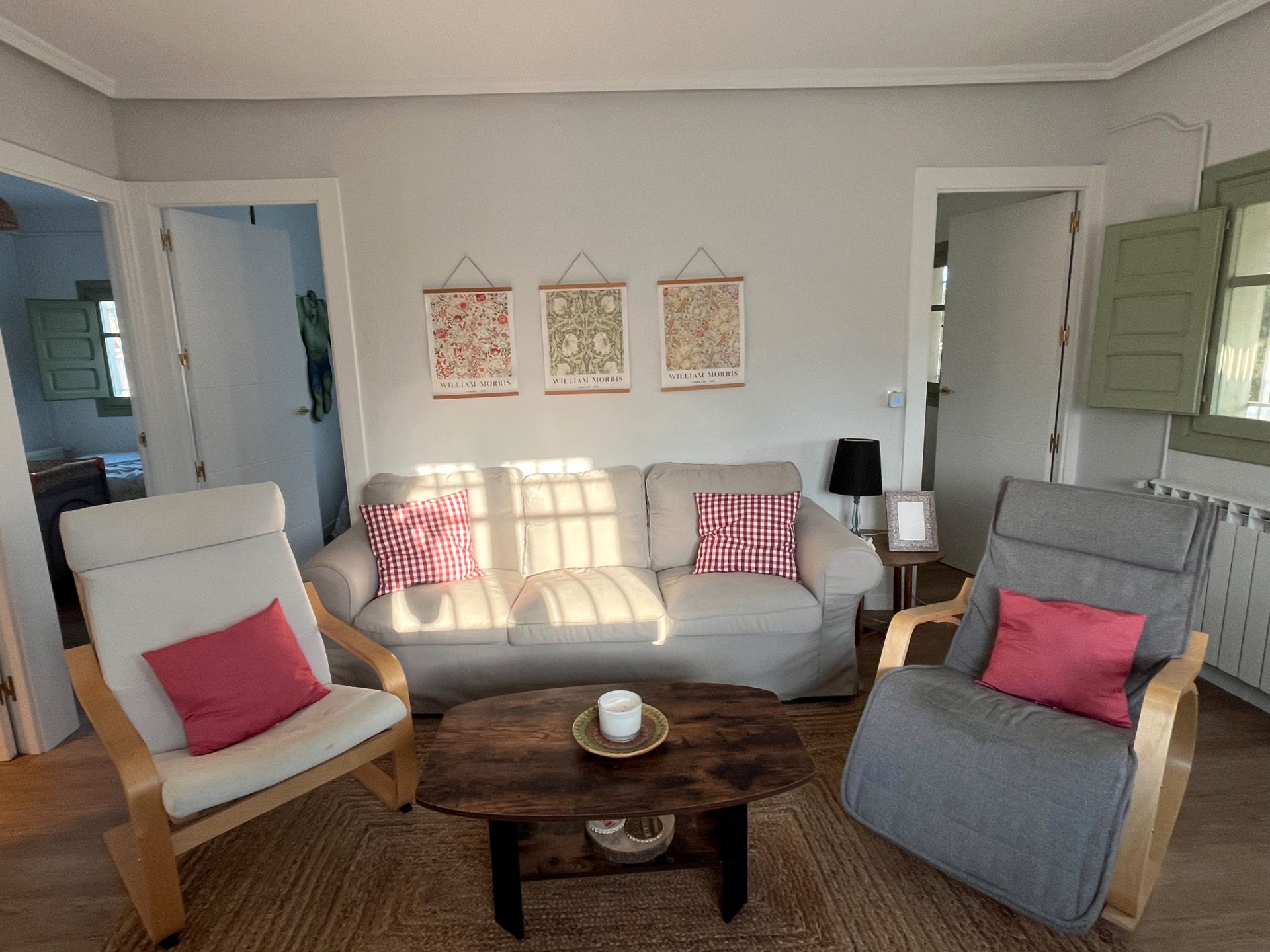 Sala d'estar de Casa o xalet en venda en Osera de Ebro amb Calefacció, Jardí privat i Terrassa