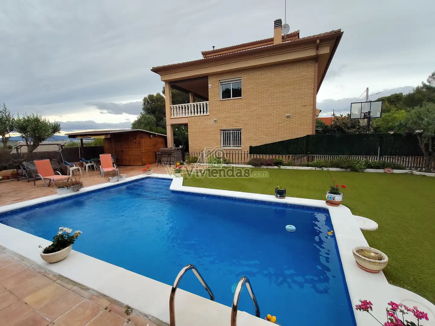 Piscina de Casa o xalet en venda en Masquefa amb Calefacció, Jardí privat i Terrassa