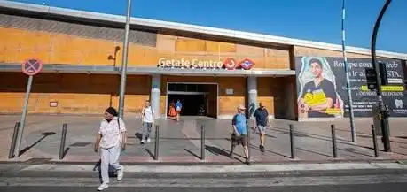 Vista exterior de Pis de lloguer en Getafe amb Aire condicionat, Calefacció i Moblat