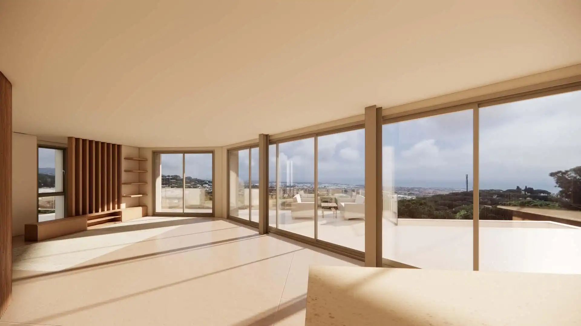 Living room of Houses for sale in Vilassar de Mar  with Air Conditioner, Heating and Private garden
