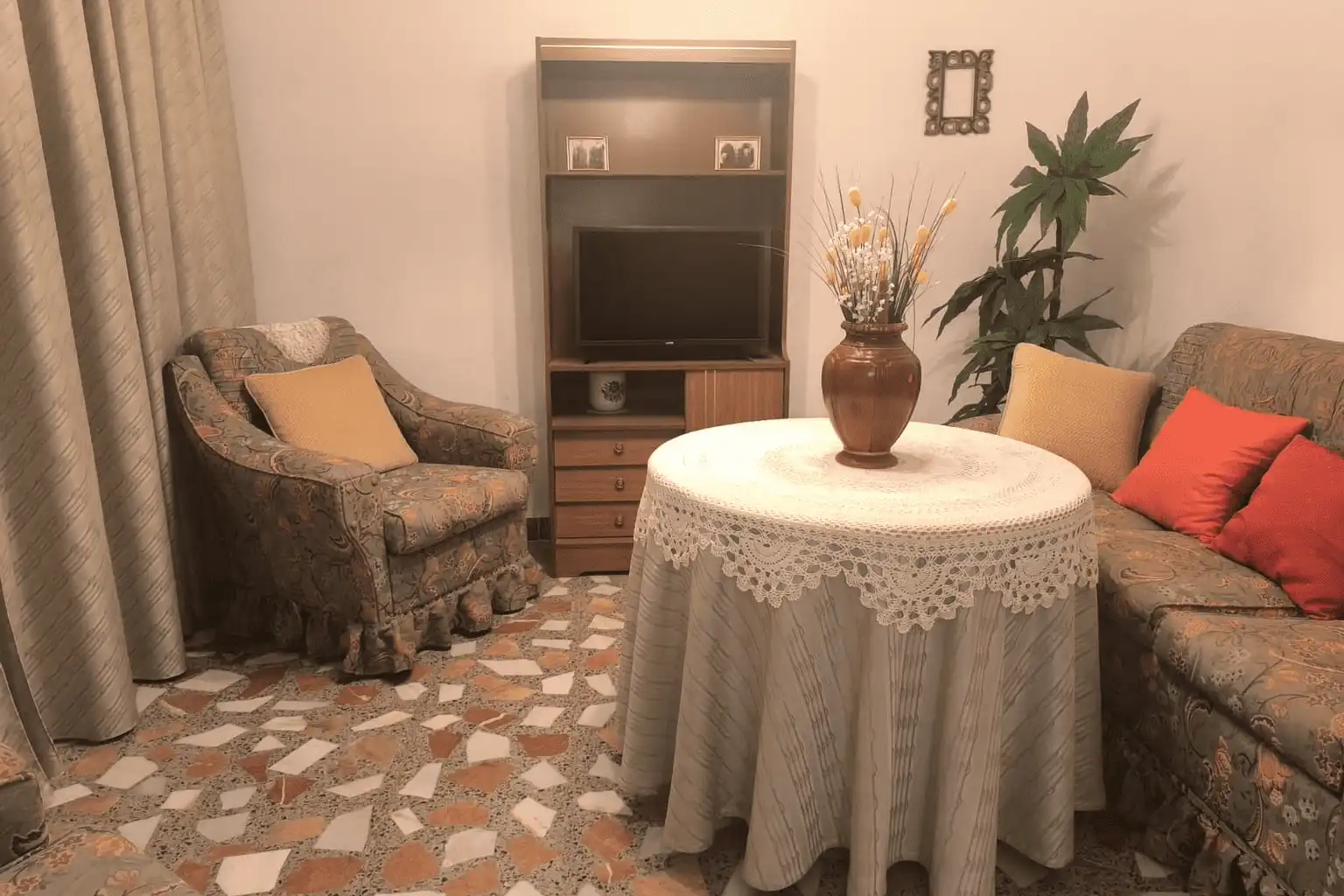 Living room of Houses for sale in Casas de Benítez  with Furnished, Oven and Washing machine