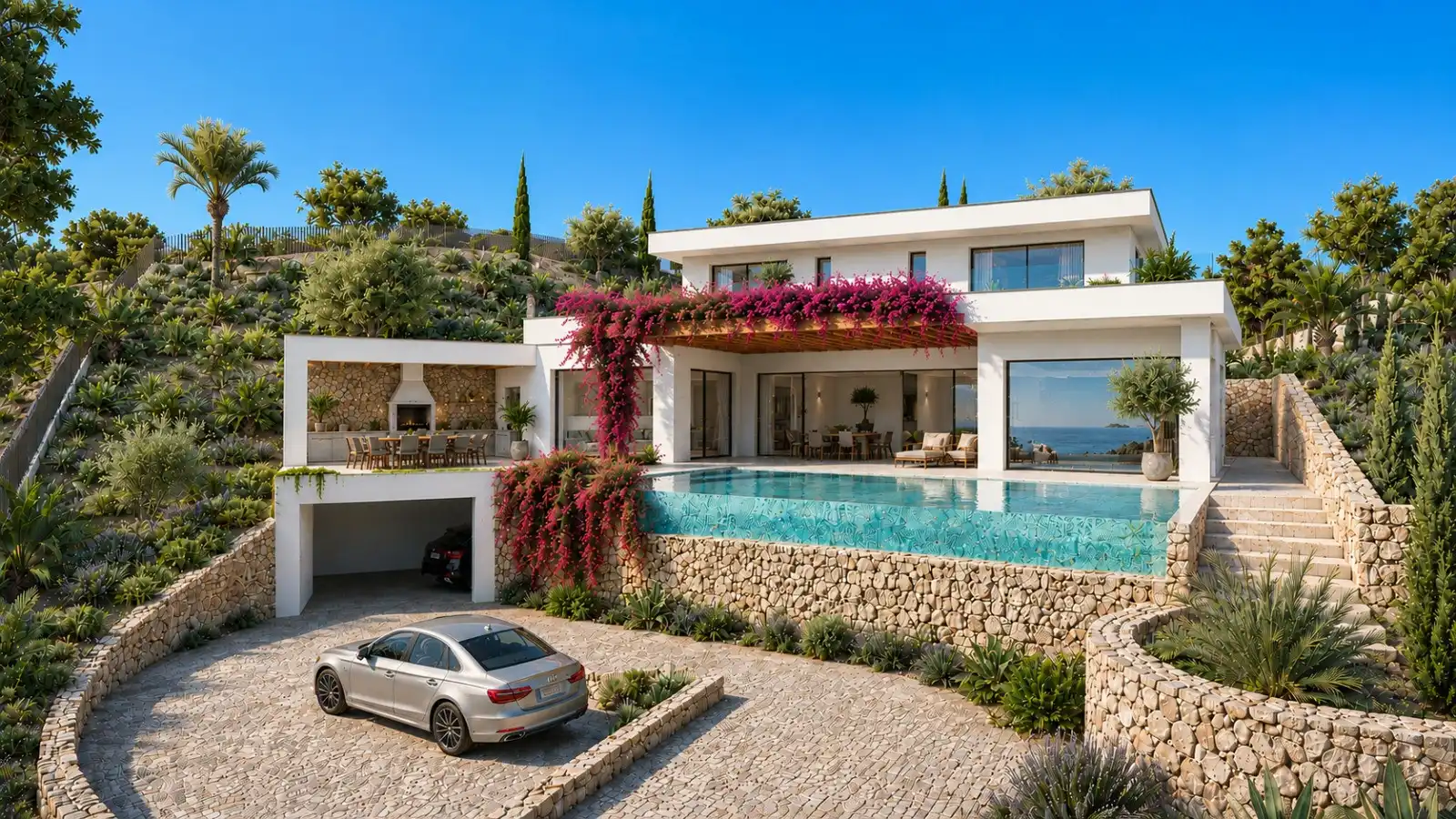 Vista exterior de Residencial en venda en Jávea / Xàbia