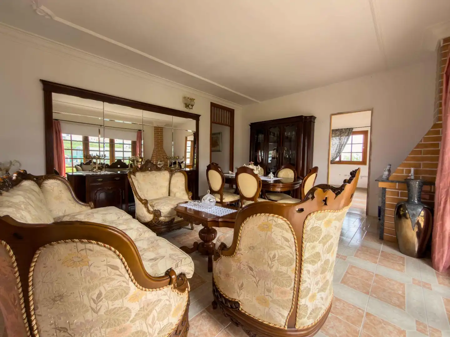 Dining room of Houses for sale in Icod de los Vinos  with Private garden, Terrace and Balcony