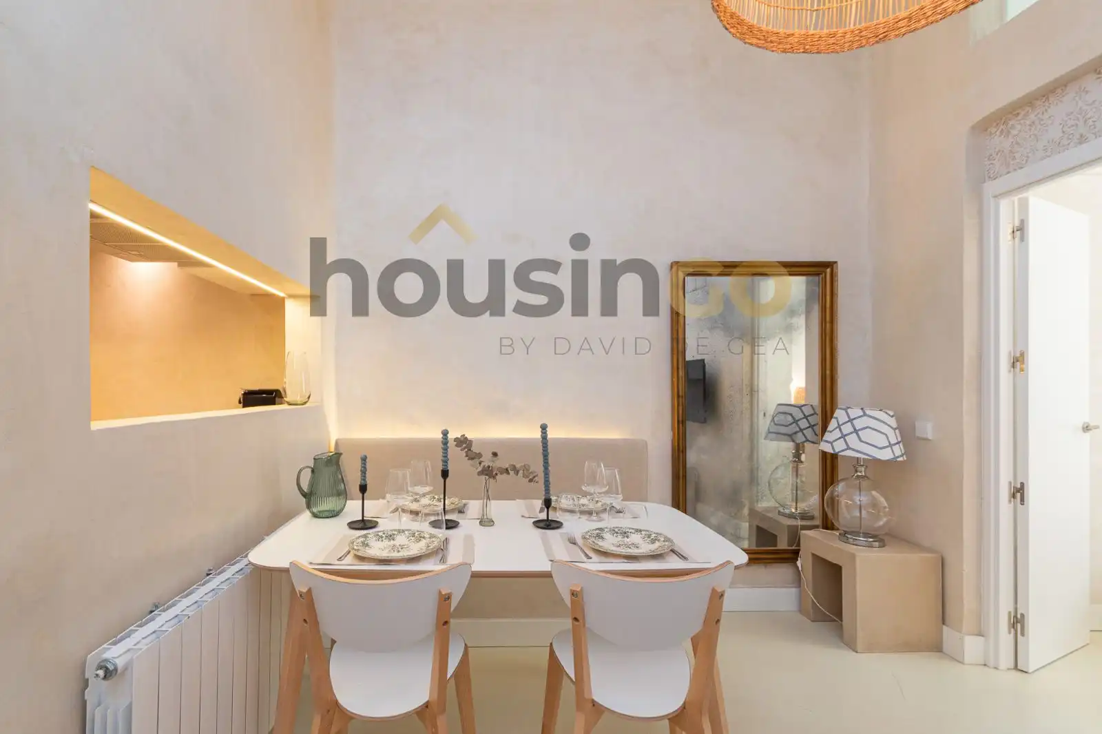 Comedor de Piso en venta en Madrid con Calefacción, Parquet y Amueblado