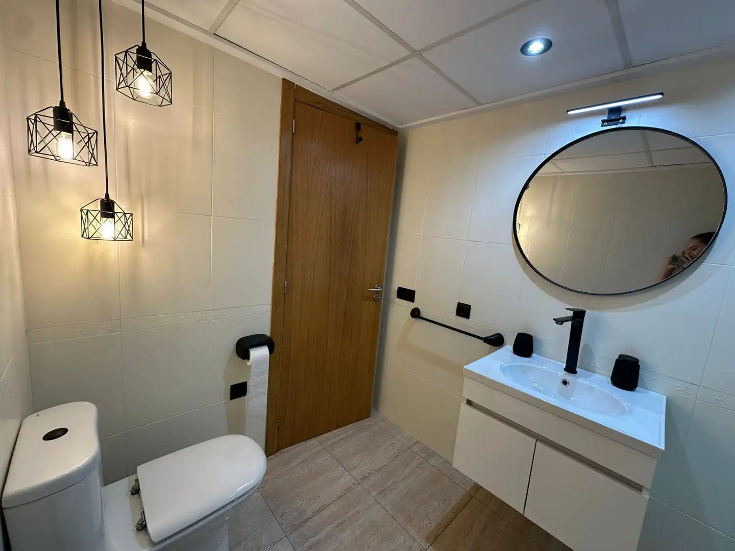Bathroom of Flat for rent in Vinaròs  with Air Conditioner, Heating and Furnished