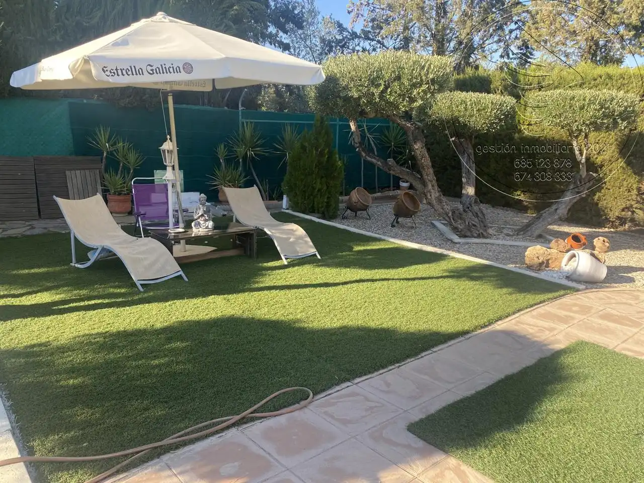 Jardín de Planta baja en venta en Guarromán con Aire acondicionado