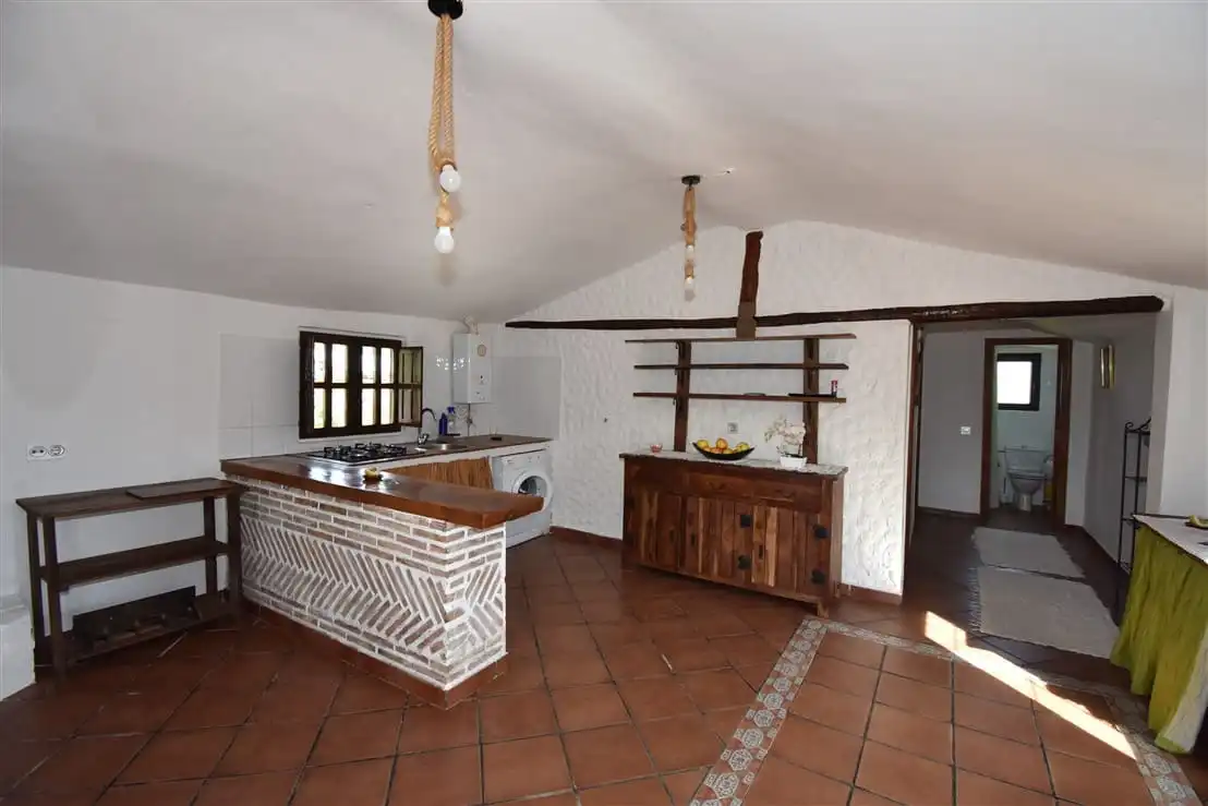 Cocina de Finca rústica de alquiler en Medio Cudeyo con Jardín privado y Amueblado