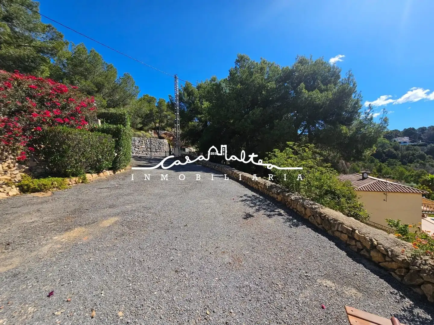 Vista exterior de Casa o chalet en venta en Altea con Aire acondicionado, Jardín privado y Terraza