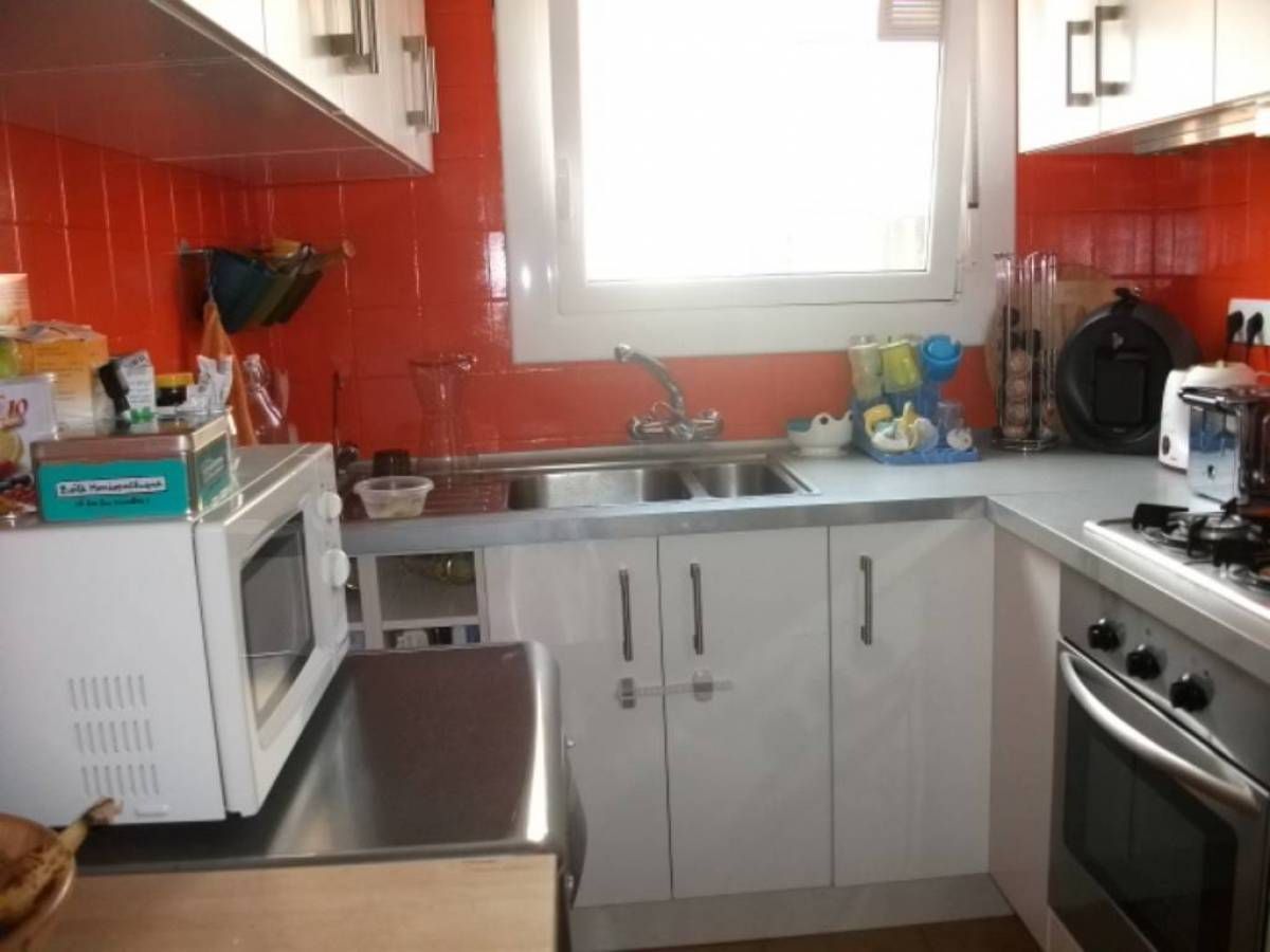 Kitchen of Flat for sale in Manresa  with Heating, Terrace and Balcony