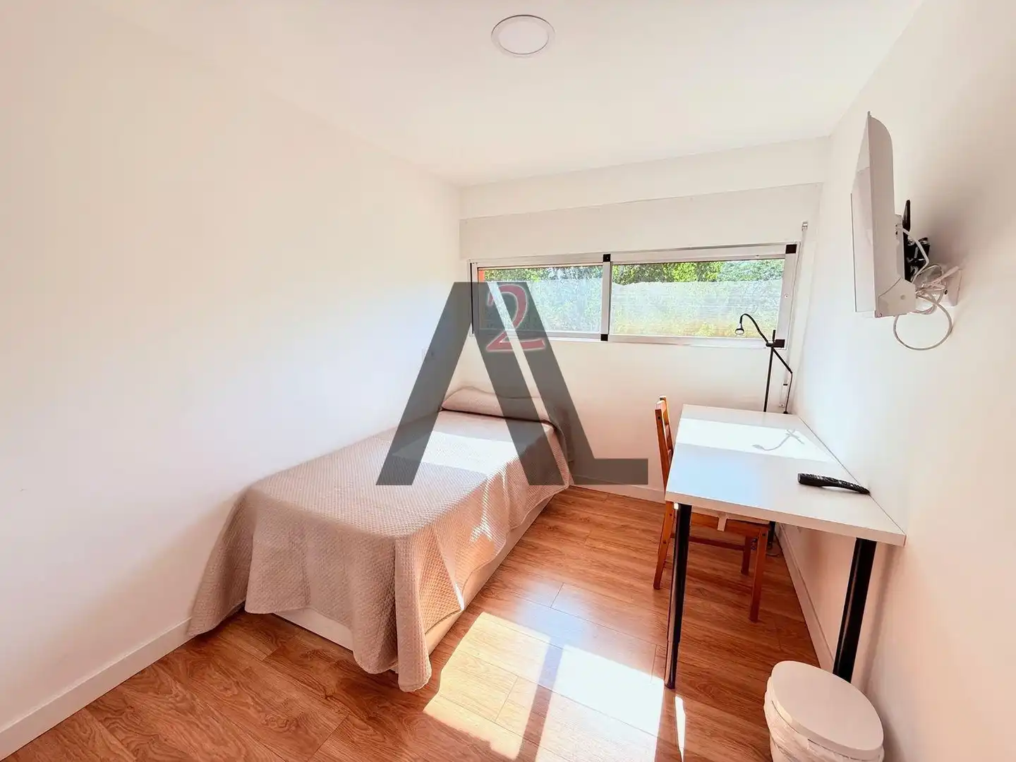 Bedroom of Flat for share in Madrid