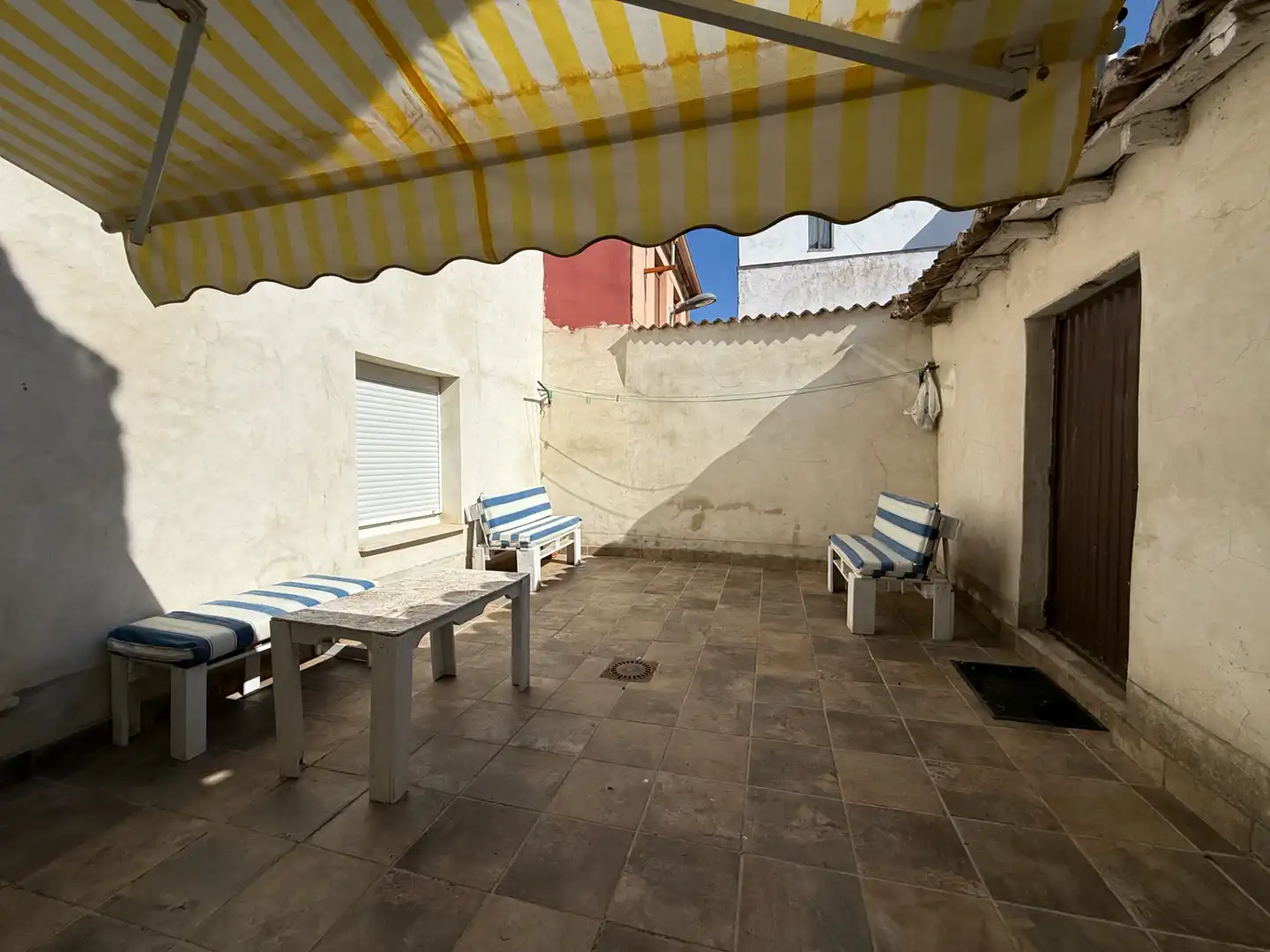 Terraza de Casa o chalet de alquiler en Carrión de los Condes con Aire acondicionado, Calefacción y Amueblado